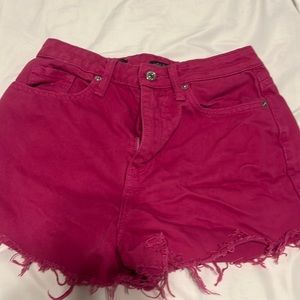 Pink wild fable jean shorts